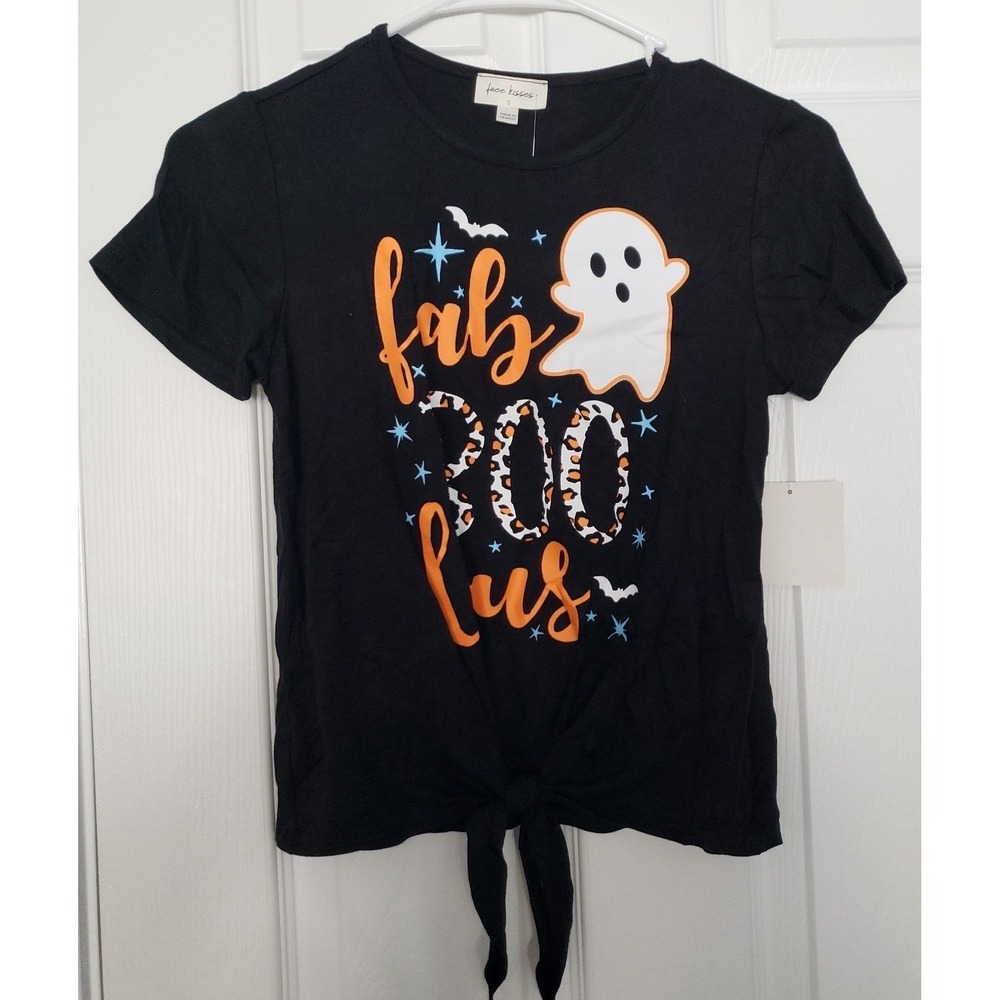 Free Kisses Girls Halloween Top Size Small‎